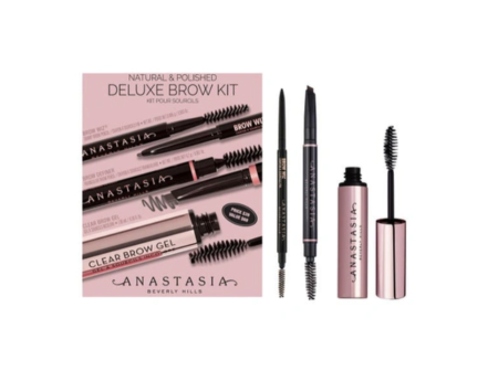 ANASTASIA BEVERLY HILLS Natural & Polished Deluxe Brow Kit